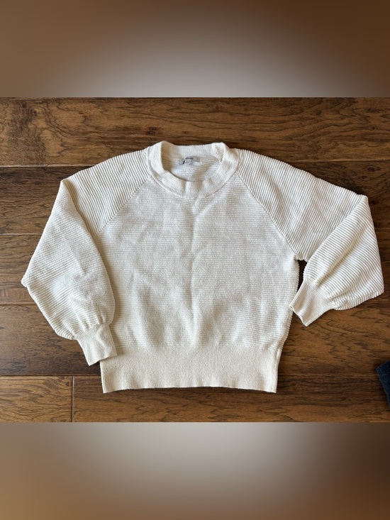 Madewell Sweaters - Madewell Cream Crewneck Knit Sweater